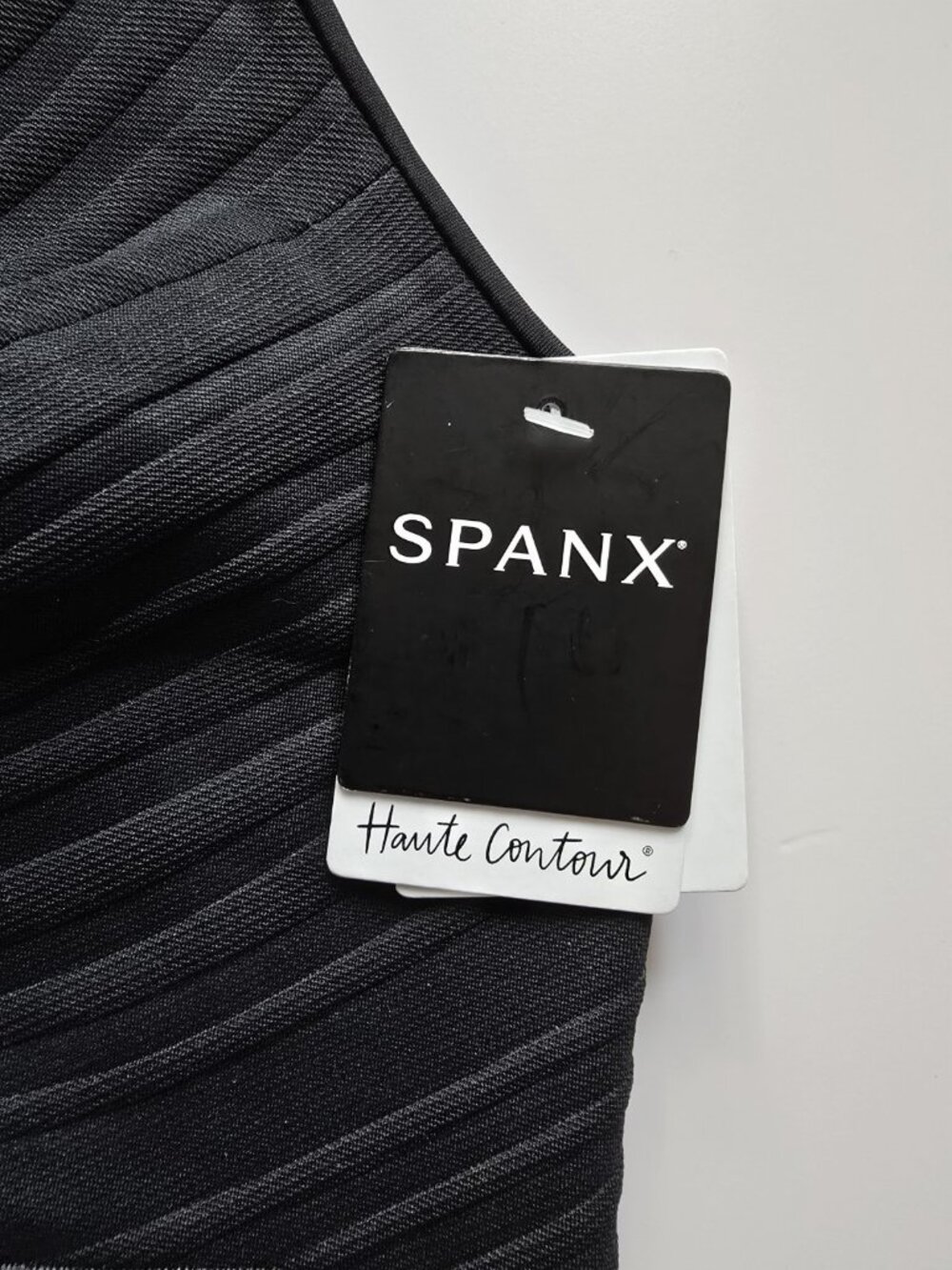 Spanx Haute Contour Wireless Black Unlined Bra L Large Unpadded Pullover V-neck - Picture 5 of 8